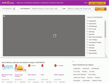 Tablet Screenshot of faithandyou.com